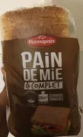 Mängden socker i Pain de mie complet