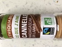 Mängden socker i Cannelle Madagascar Sei Lanka