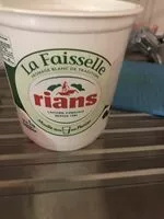 Mängden socker i La faisselle