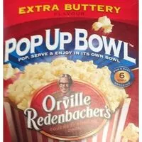 Mängden socker i Pop Up Bowl Extra Buttery Flavor Popcorn