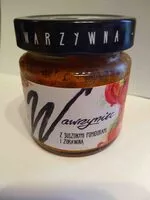 Mängden socker i Pasta warzywna z suszonymi pomidorami i żurawiną