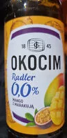 Mängden socker i Okocim 0,0% mango z marakują - mix piwa bezalkoholowego z lemoniadą o smaku mango i marakui