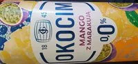 Mängden socker i Okocim - mango z marakują 0,0%, mix piwa bezalkoholowego z lemoniadą