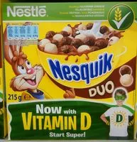 Mängden socker i Nesquik Duo