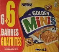 Mängden socker i Barres céréales Golden Minis