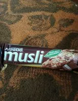 Mängden socker i Nestle Musli Cereal Bar With Chocolate
