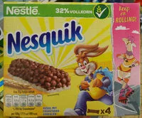 Mängden socker i Nesquik Riegel 4er