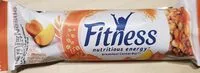Mängden socker i Fitness breakfast cereal bar pêches et abricot