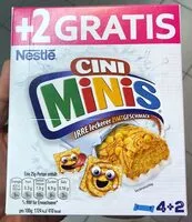 Mängden socker i Cini Minis