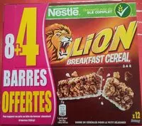 Mängden socker i LION Barre de Céréales 8 x 25g + 4 barres offertes