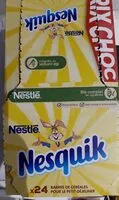 Mängden socker i NESTLE NESQUIK Barres de Céréales 24 x 25g PRIX CHOC Display