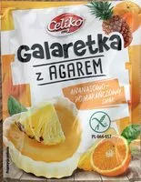 Mängden socker i Galaretka z agarem - ananasowo-pomarańczowy smak