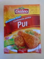 Mängden socker i Galeo Condimente pentru pui