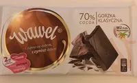 Mängden socker i Gorzska klasyczna 70%