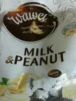 Mängden socker i Wawel milk & peanut