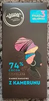 Mängden socker i Czekolada ziarno kakaowe z Kamerunu 74%