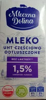 Mängden socker i Mleko UHT 1,5 %