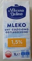 Mängden socker i Mleko UHT częściowo odtłuszczone