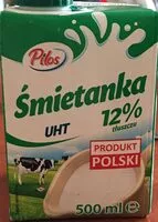 Mängden socker i Śmietanka UHT 12%