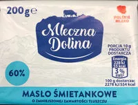 Mängden socker i Reduced-fat creamery butter