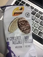 Mängden socker i Good Food Medium Choco Rice Cakes Milk 70g