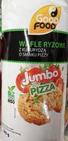 Mängden socker i Wafle ryżowe z kukurydzą o smaku pizzy- Jumbo Pizza