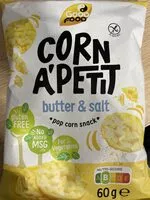 Mängden socker i Corn A’petit