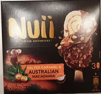 Mängden socker i Nuii Salted Caramel & Australian Macadamia