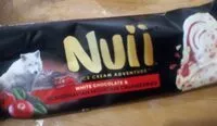 Mängden socker i Nuii, white chocolate & cranberries