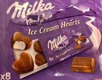 Mängden socker i Ice cream hearts