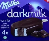 Mängden socker i Milka darkmilk Eis