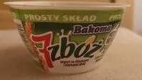 Mängden socker i Jogurt 7 zbóż że śliwkami