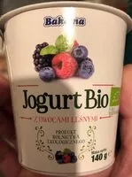 Mängden socker i Jogurt Bio z owocami leśnymi