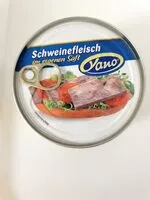 Mängden socker i Schweinefleisch im eigenen Saft