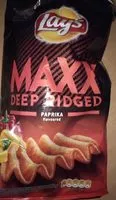 Mängden socker i Maxx Deep Ridged Paprika Flavoured