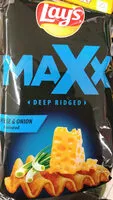 Mängden socker i Lay'sMaxx ser z cebulką