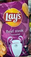 Mängden socker i Lay's beef steak flavoured