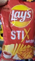 Mängden socker i Lay's stix ketchup