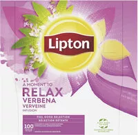 Mängden socker i Lipton Infusion Verveine 100 sachets fraîcheur
