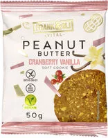 Mängden socker i peanut butter cranberry vanilla soft cookie