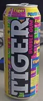 Mängden socker i tiger bubble gum