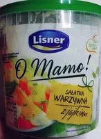 Mängden socker i Vegetable salad with eggs
