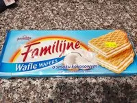 Mängden socker i Wafle familijne kokosowe
