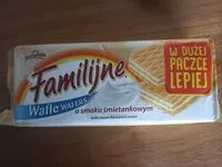 Mängden socker i Familijne wafle śmietankowe