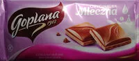 Mängden socker i Goplana mleczna czekolada