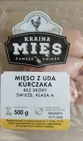 Mängden socker i Mięso z uda kurczka