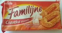 Mängden socker i Familijne Biscuits
