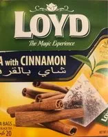 Mängden socker i Loyd Black Tea With Cinnamon 20 Tea Bags x