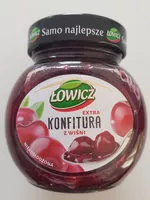 Mängden socker i Extra konfitura z wiśni