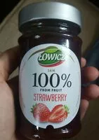 Mängden socker i Lowicz Jam Strawberry